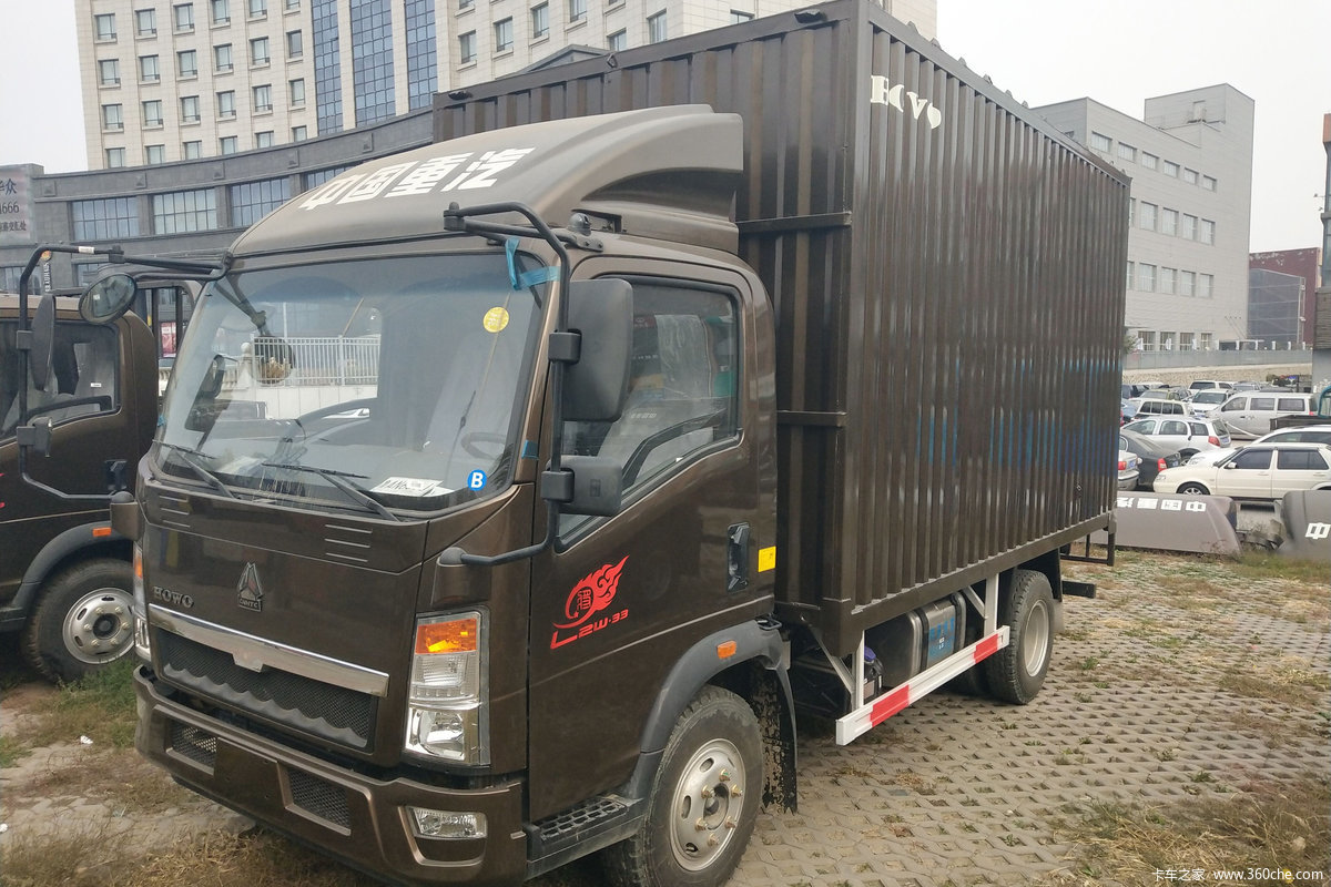 中国重汽HOWO 悍将 95马力 4.15米单排售货车