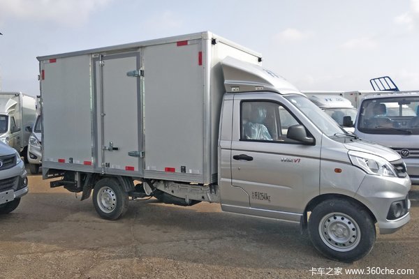 福田 祥菱V1 1.2L 86马力 汽油 2.8米单排厢式微卡(BJ5026XXY-D1)