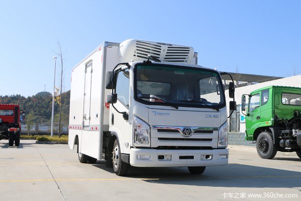 三环十通 创客 7.5T 4.1米单排纯电动冷藏车(STQ5078XLCNBEV)118.71kWh