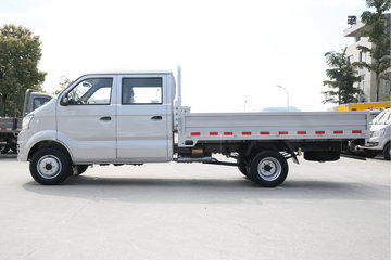 长安跨越王x515l112马力285米双排栏板小卡后双胎sc1031frs52