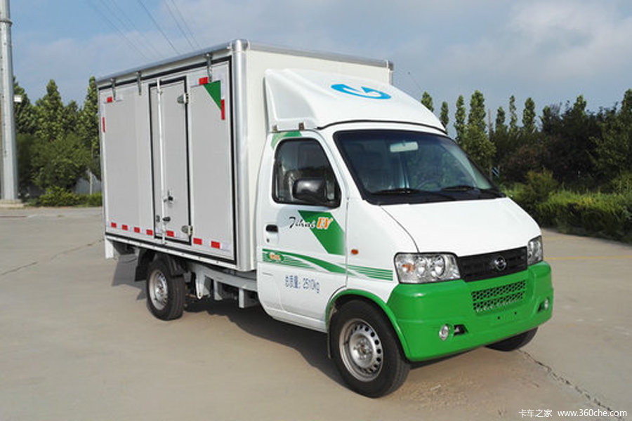 吉海 2.1T 2.51米单排纯电动厢式运输车