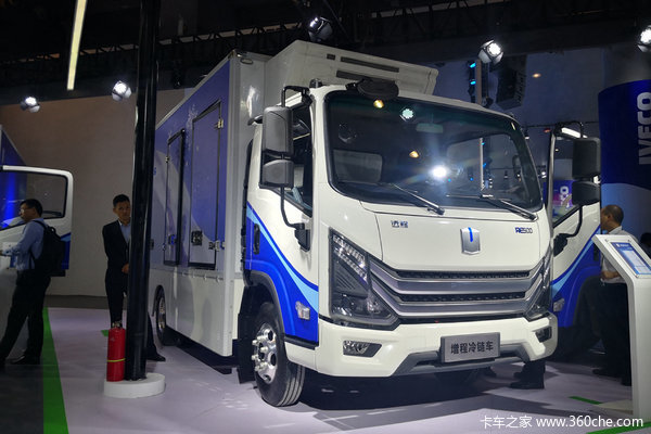 远程 Re500 6T 4米单排增程式电动冷藏车25.9kWh