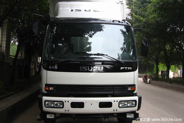 庆铃 FTR系列中卡 205马力 4X2 6.65米排半栏板载货车(QL1160VQFR)