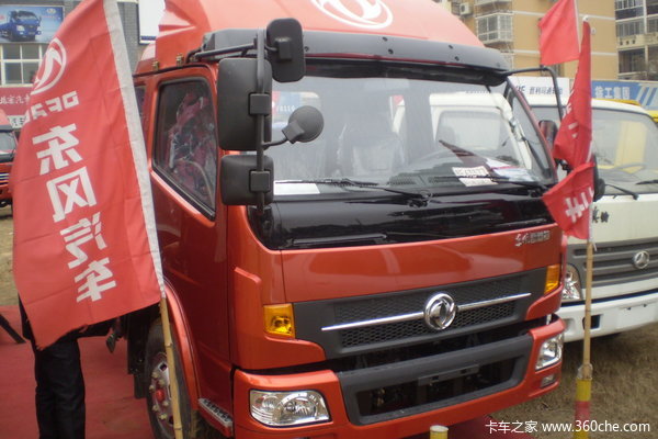 东风 凯普特中卡 140马力 4X2 6.1米厢式载货车(EQ5090XXYG12D6AC)