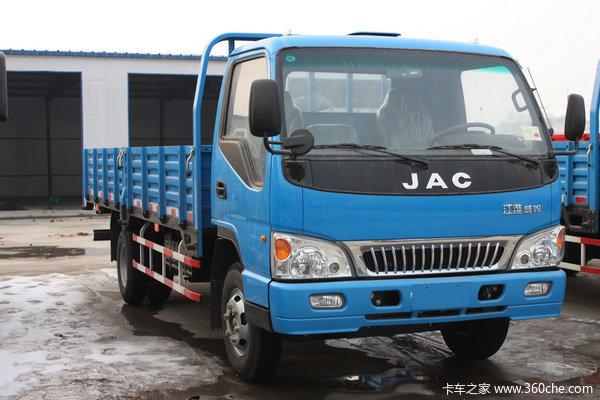 江淮 威铃 109马力 4X2 5.2米单排栏板载货车(HFC1080K5T)