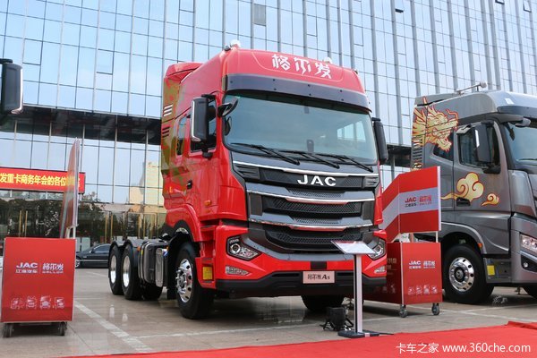 江淮 格尔发A5WⅢ重卡 旗舰版 510马力 6X4 AMT自动挡牵引车(HFC4251P12K7E33S8V)