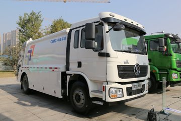 陜汽重卡 德龍L3000 4X2 8.32米純電動壓縮式垃圾車218.5kWh