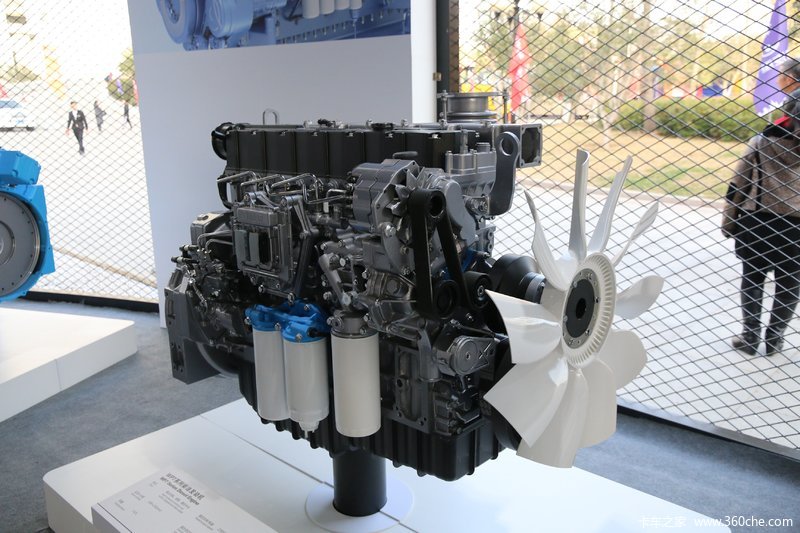 潍柴 wp7系列 潍柴wp7系列 297马力 7.5l 柴油发动机 外观
