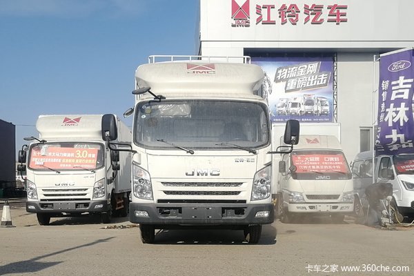 江铃 凯运升级版 中体 普通款 115马力 3.105米双排厢式轻卡(JX5040XXYXSGB2)