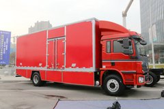 陕汽商用车 轩德E6 18T 4X2 7.75米排半纯电动厢式载货车217.2kWh