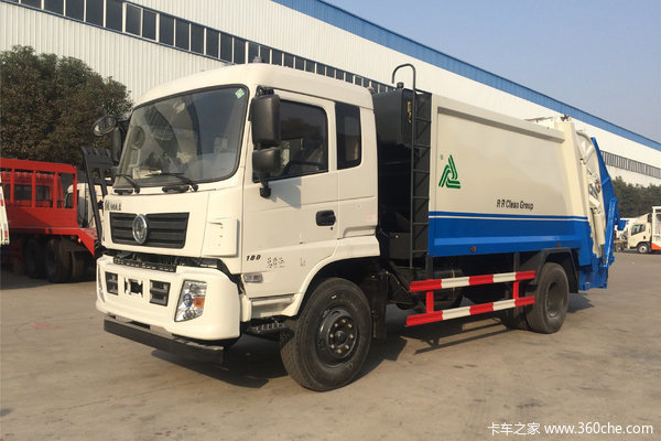 东风新疆 专底系列 140马力 4X2 压缩垃圾车(程力威牌)(CLW5120ZYSE5)