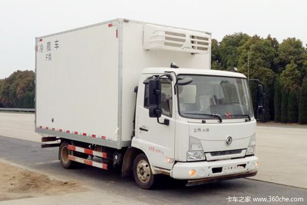 东风商用车 天锦KS 148马力 4.1米单排冷藏车(DFH5040XLCBX)