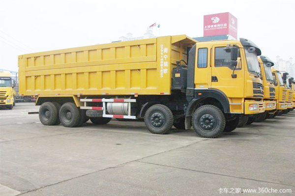 红岩 新大康重卡 340马力 8X4 8米自卸车(CQ3314TTG426)