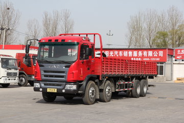 江淮 格尔发A3系列重卡 240马力 8X4 栏板载货车(HFC1314KR1T) 卡车图片