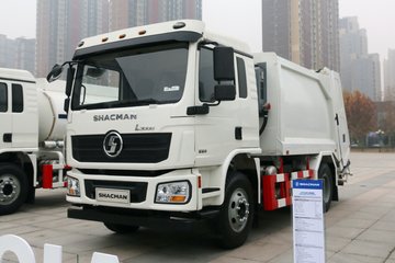 陕汽重卡 德龙L3000 220马力 4X2 压缩式垃圾车