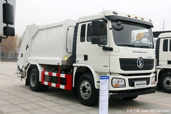 陕汽重卡 德龙L3000 复合版 240马力 4X2 压缩式垃圾车(国六)(SX5189ZYSLA451)