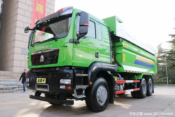 中国重汽 汕德卡SITRAK G7H重卡 440马力 6X4 6.2米自卸车(ZZ3256V434HE1)