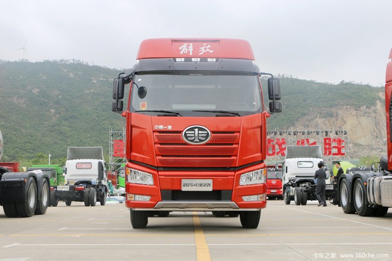 【图】一汽解放 新j6p重卡 420马力 6x4 lng牵引车(ca4250p66m25t1e6)