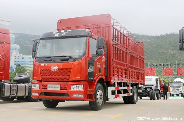 降价促销 解放J6L载货车高栏仅售17.70万