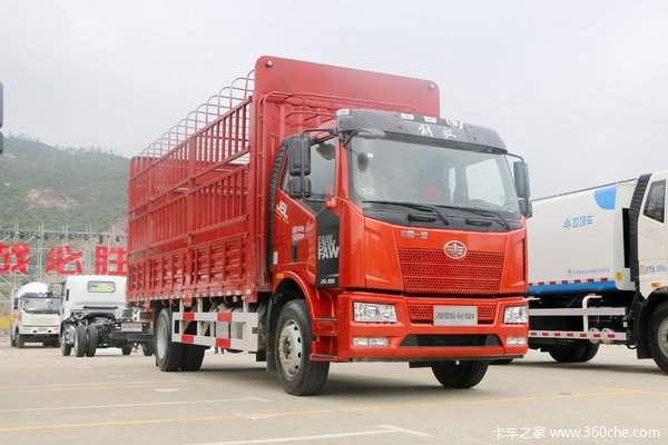 降价促销 解放J6L载货车高栏仅售17.70万