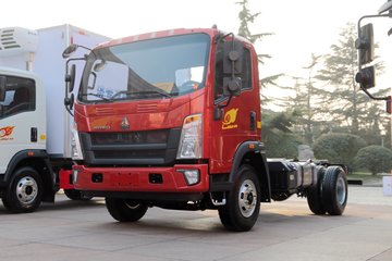 中国重汽HOWO 悍将 2019款 170马力 5.5米单排栏板载货车(ZZ1147G421CE1)