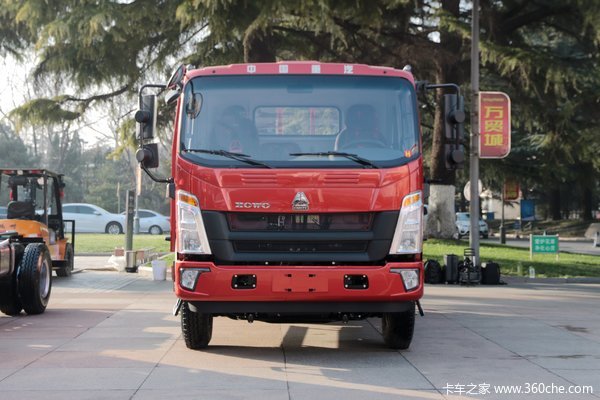 中国重汽HOWO 统帅 2019款 154马力 4.85米排半栏板载货车(ZZ1147G381CE1)