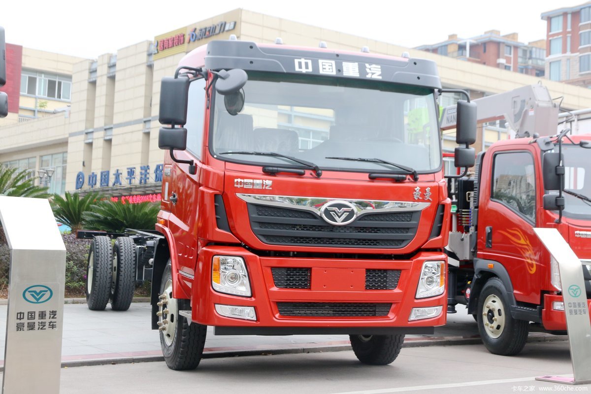 【图】中国重汽 豪曼h5 4x2 单排栏板轻卡(国六)_实拍图片_716143