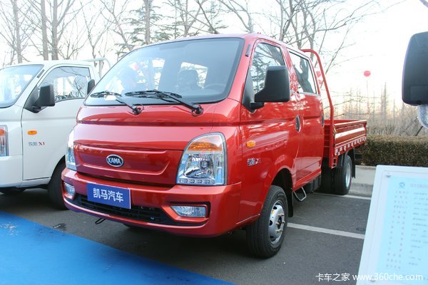 凯马 锐航X1 1.5L 113马力 汽油 2.92米双排栏板微卡(国六)(KMC1031Q318S6)