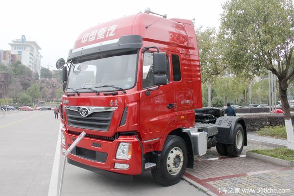 中国重汽 豪曼H5重卡 340马力 4X2牵引车(ZZ4188K10EB0)