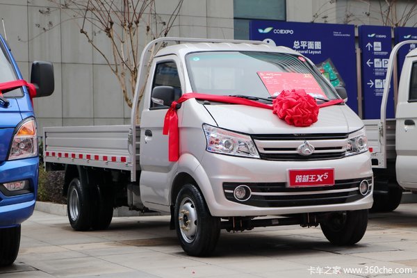 长安跨越王X5 舒适型 1.6L CNG 105马力 3.4米单排栏板小卡(国六)(SC1034FAD6B1NG)