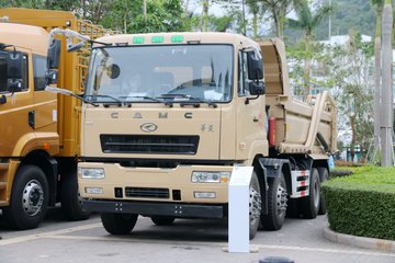 华菱重卡 350马力 8X4 5.6米LNG自卸车(HN3310NGB35CLM5)