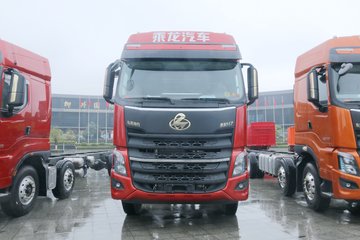 东风柳汽 乘龙H7重卡 420马力 8X4 9.4米栏板载货车(LZ1312H7FB)