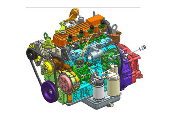 玉柴YCD4G4S-80 80马力 2.16L 国五 柴油发动机