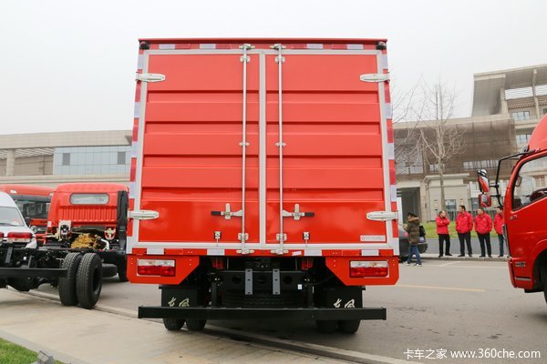 东风 多利卡D6-L 2018款 140马力 4.17米单排厢式轻卡(国六)