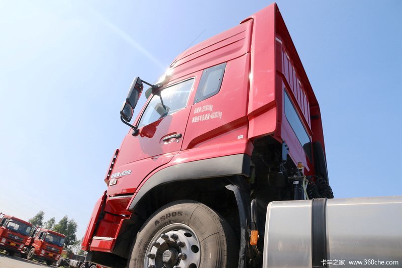 【图】东风商用车 天龙vl重卡 2019款轻赢版 450马力 6x4牵引车(dfh