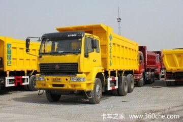 中国重汽 金王子重卡 336马力 8X4 8米自卸车