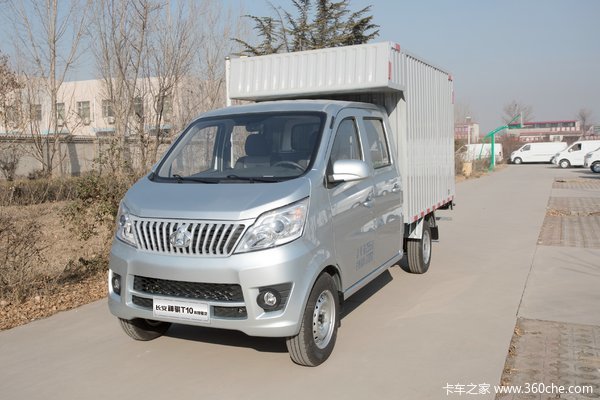 长安凯程 神骐T10 标准型 1.5L 112马力 汽油 2.58米双排厢式微卡(单蒸空调)(SC5035XXYSNA5)
