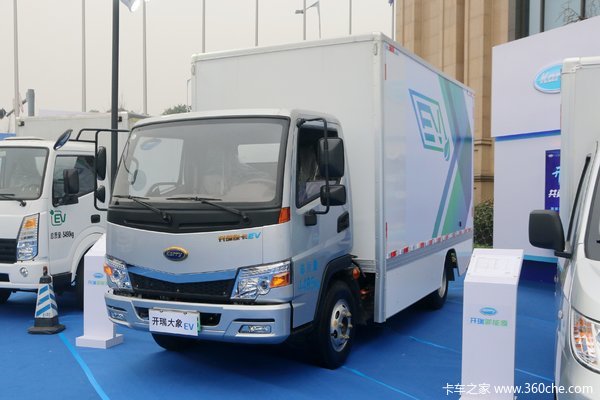 开瑞 大象EV 2021款 4.495T 4.1米单排纯电动厢式载货车(SQR5046XXYBEVH16)74kWh