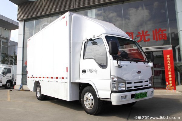 新车到店 贵阳市五十铃EV100电动载货车仅需19.98万元