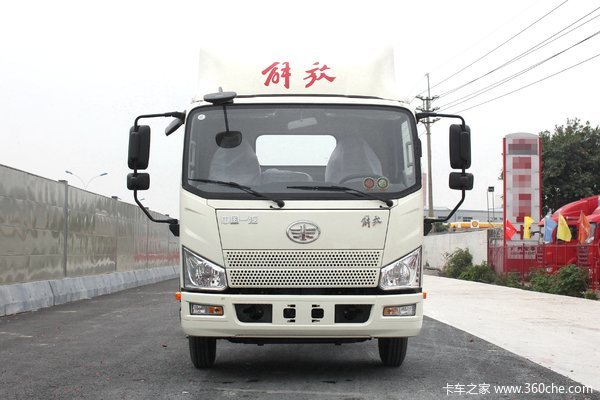解放 J6F 160马力 4.2米单排栏板载货车(带液压尾板)(CA1120P40K62L2E5A84)