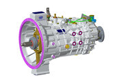 一汽解放CA9TAX100M3 9挡 手动挡变速箱