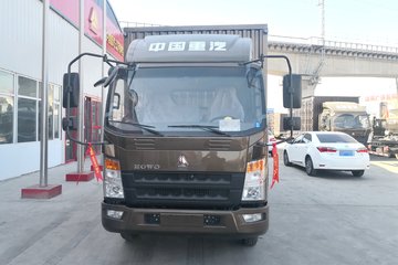 中国重汽HOWO 悍将 高配版 116马力 4.15米单排厢式轻卡(ZZ5047XXYF3315E145)