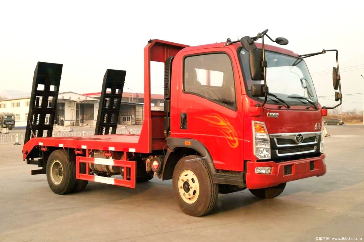 中国重汽 豪曼H3 190马力 4X2 平板运输车(轴距4200)