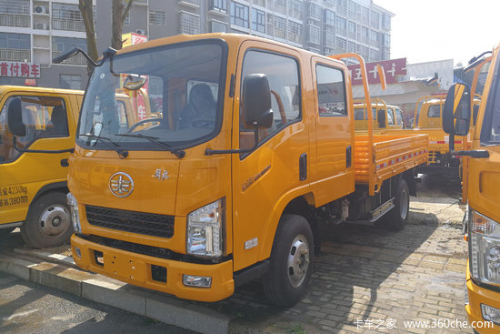 一汽红塔 解放公狮 130马力 3.145米双排栏板轻卡(ca1040k2l3re5b)