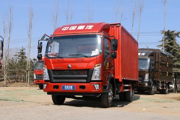 中国重汽HOWO 悍将 2019款 156马力 4.15米单排厢式轻卡(ZZ5047XXYF341CE145)