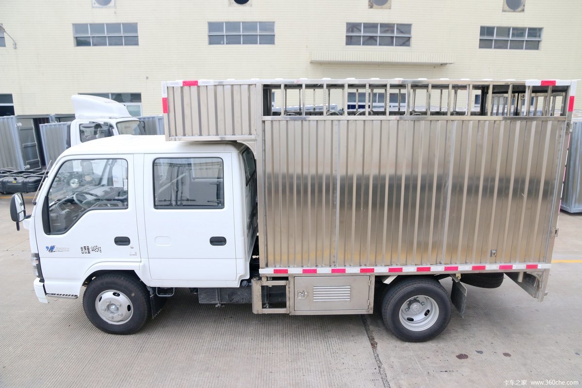 双排厢式拉鱼车(顺肇牌)(szp5040tscql4)>外观> > 庆铃 > 五十铃600p