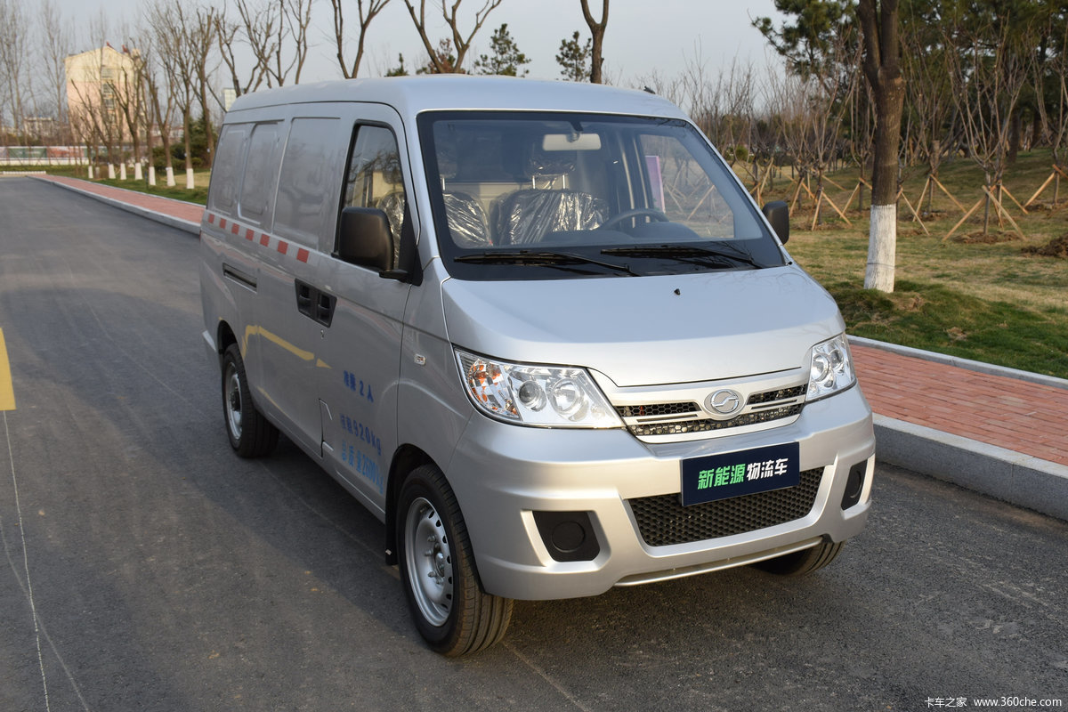 中兴新能源 田野EV260 4.43米纯电动封闭厢式运输车(续航280km)43.73kWh