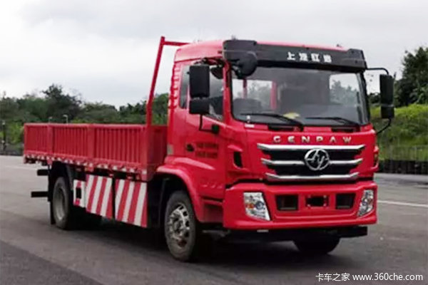 上汽红岩 杰豹 15T 4X2 6.2米单排纯电动栏板载货车(CQ1150BEVAP461)