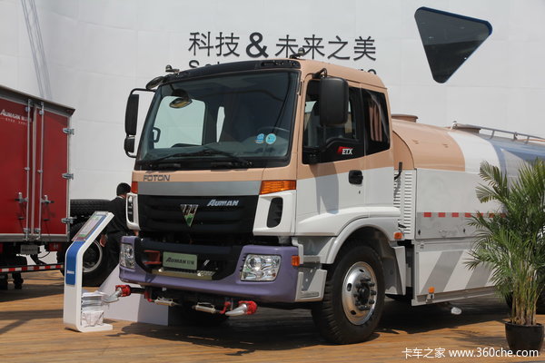 福田 欧曼ETX 6系 336马力 6X4 LNG洒水车(BJ1253VMPCE-XA)