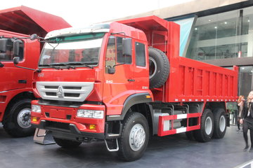 中国重汽 金王子重卡 300马力 6X4 5.1米自卸车(ZZ3251M3441C1)